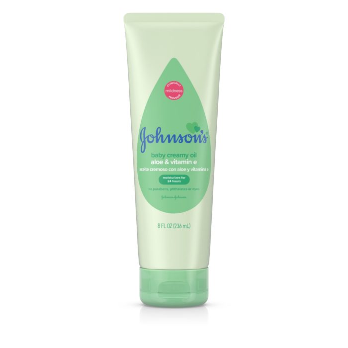 Orbit Johnson Johnson’s Creamy Oil Moisturizing Baby Body Lotion, 8 fl. oz ...